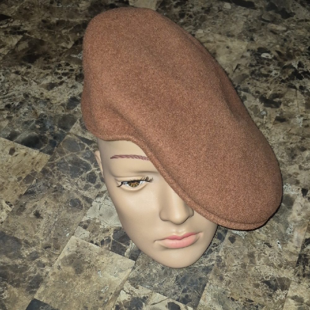 Kangol Men's 100%Wool Brown Beret